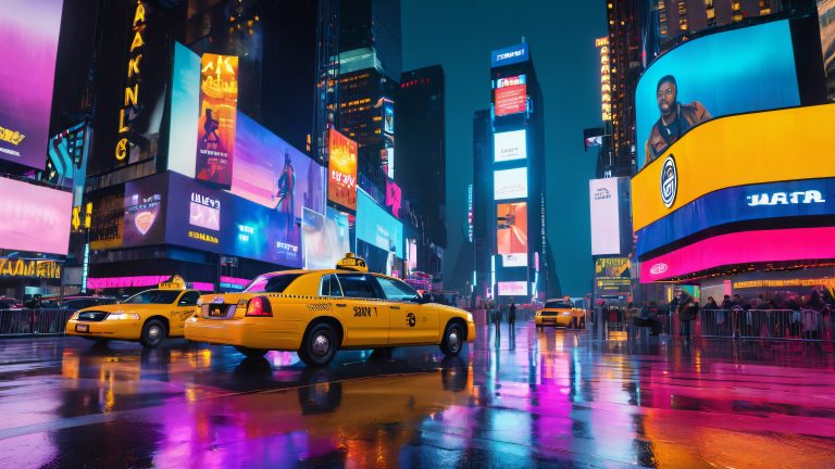 neon nights in times square scaled