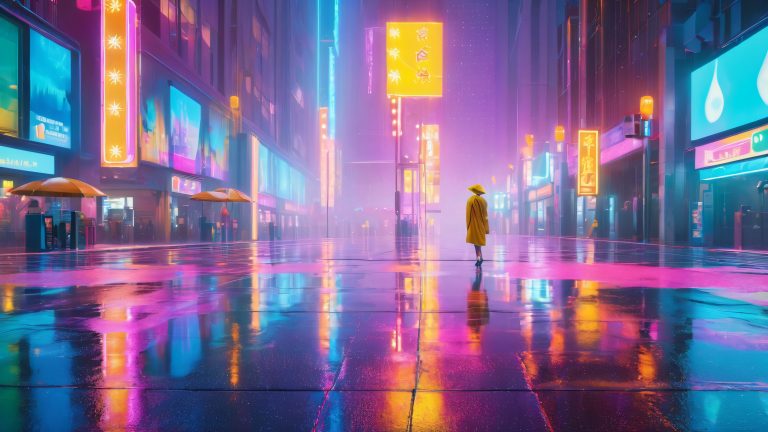 neon oasis nightfall scaled