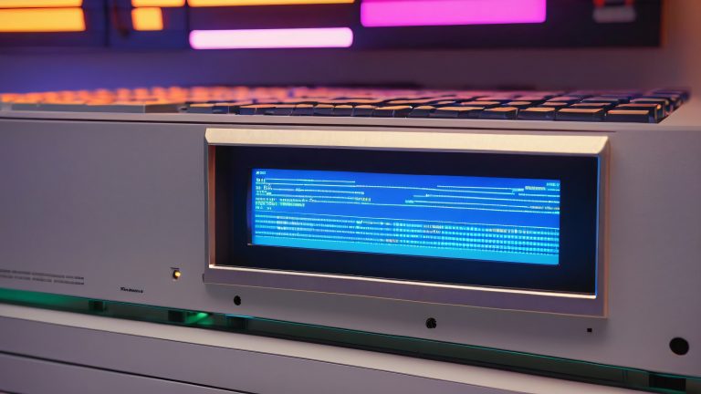 neon pixel grid scaled