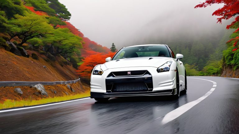 nissan skyline gt r r34 japanese mountain roads wallpaper scaled