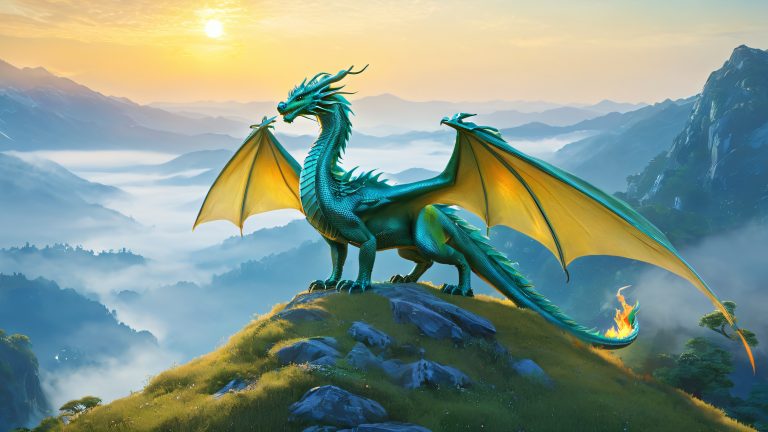 placidusax dragon 4k wallpaper scaled