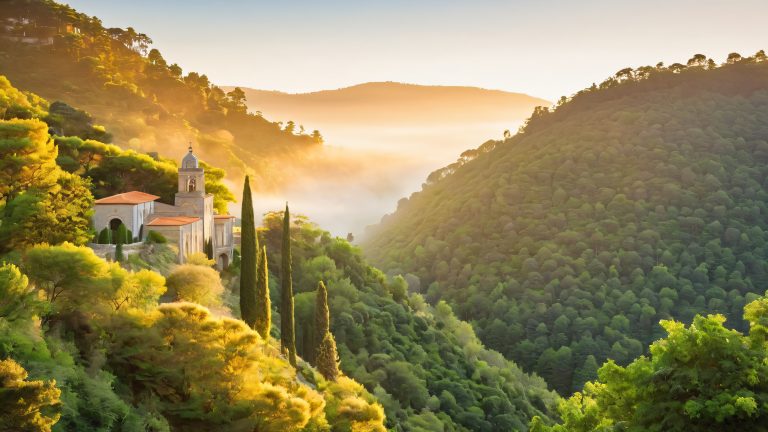 portuguese monastery wallpaper serene countryside architecture high definition scaled