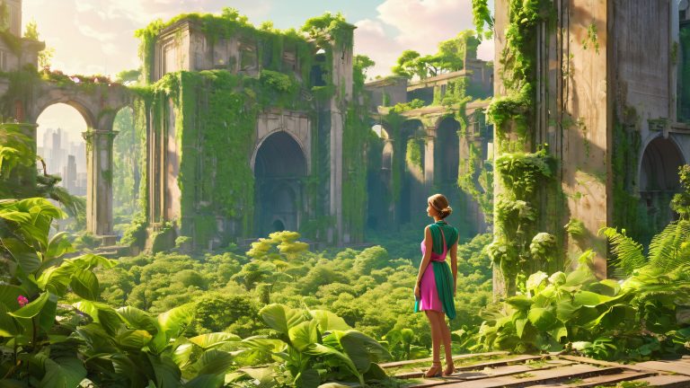 post apocalyptic metropolis 4k wallpaper scaled