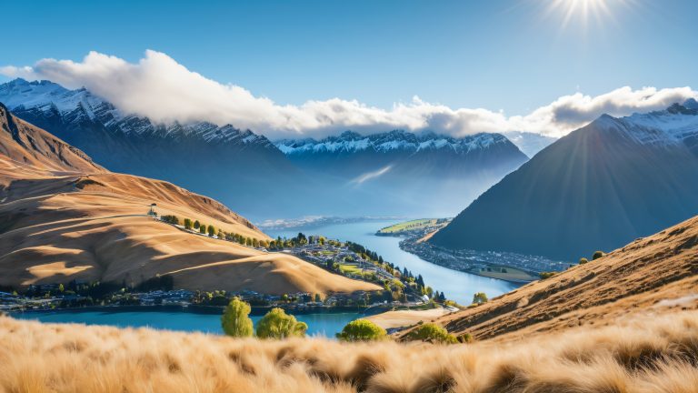 queenstown cloudscape wallpaper serene alpine view scaled