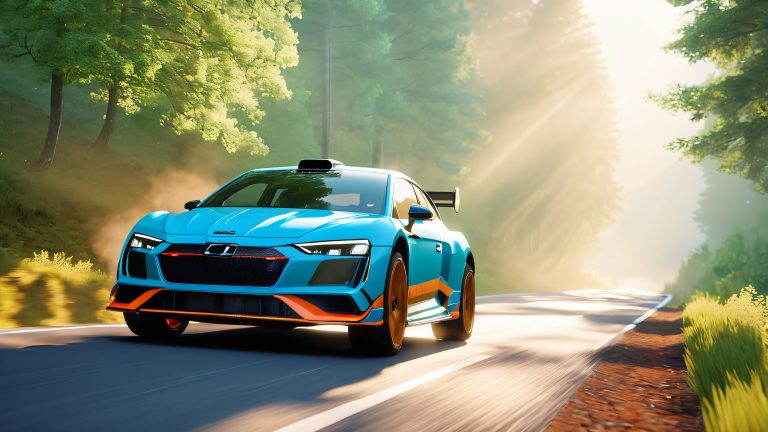 racing rally car wallpaper 4k desktop background scaled