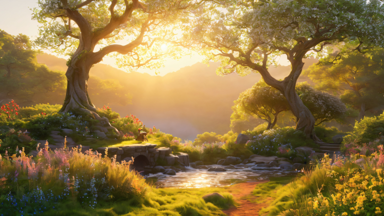 raegars whimsical woodland scaled