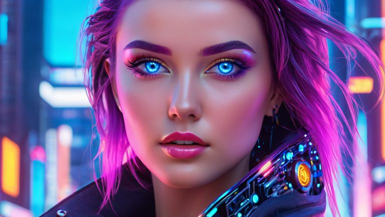 rebellious hacker anna 4k augmented reality wallpaper scaled