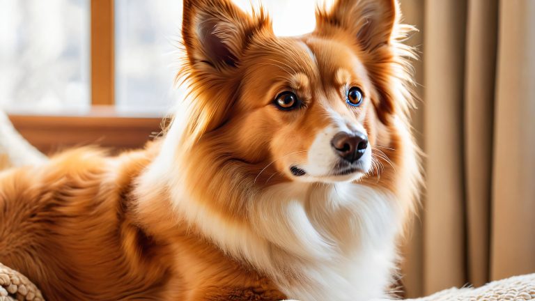 regal canine secret smile 4k wallpaper scaled