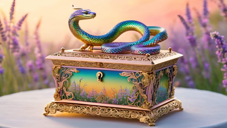 regal serpent music box 4k fantasy wallpaper scaled