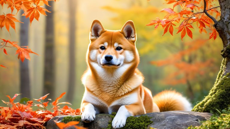 regal shiba autumn majesty scaled