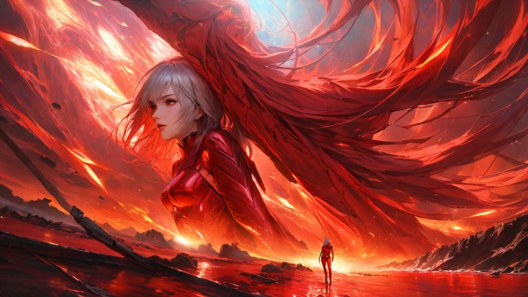 rei ayyanami crimson vortex scaled