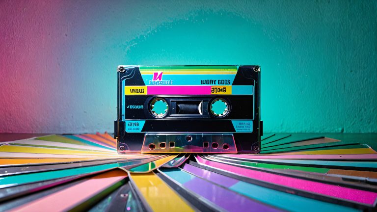 retro cassette tape wallpaper scaled