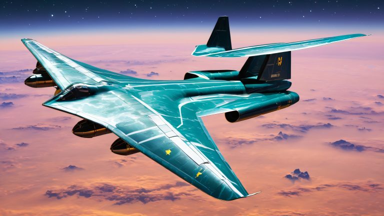 retro futuristic b 52 bomber 4k wallpaper scaled