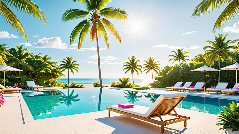 retro oasis sunset scaled