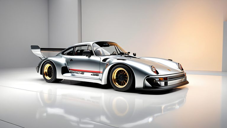 retro porsche moby dick car museum wallpaper 4k scaled