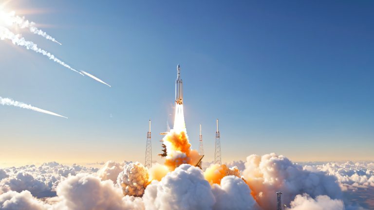 rocket fiery ascent scaled