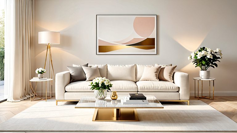 serene minimalist living room wallpaper 4k scaled