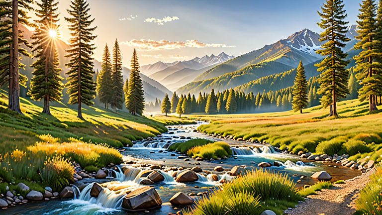 serene secluded campsite 4k wallpaper desktop scaled