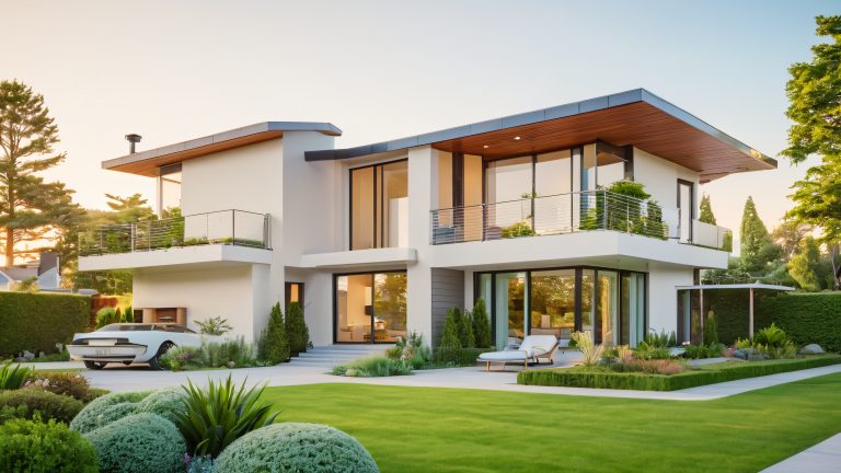 serene suburban oasis 4k wallpaper scaled