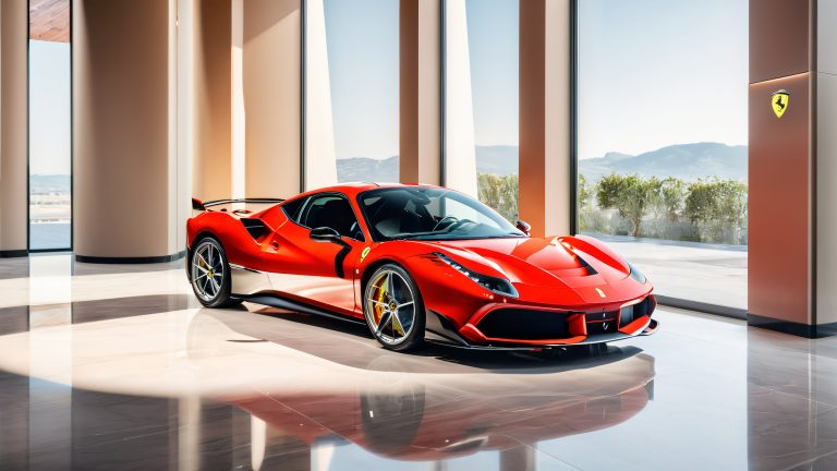 sleek ferrari elegance scaled