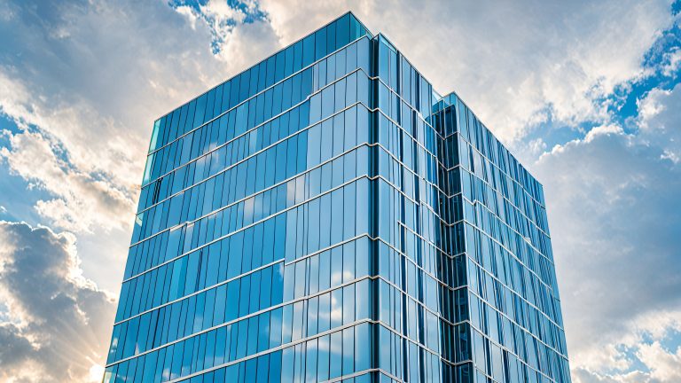 sleek modern skyscraper scaled