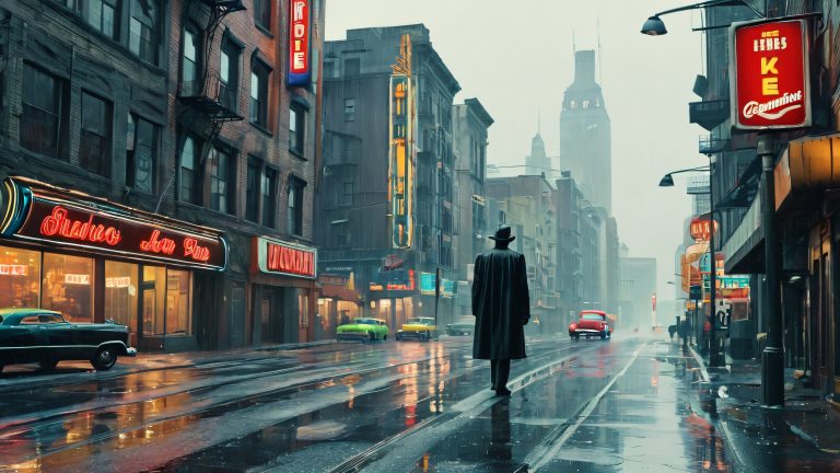 spider man cityscape pursuit wallpaper scaled