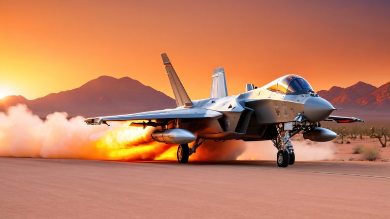 strykers blazing desert takeoff scaled