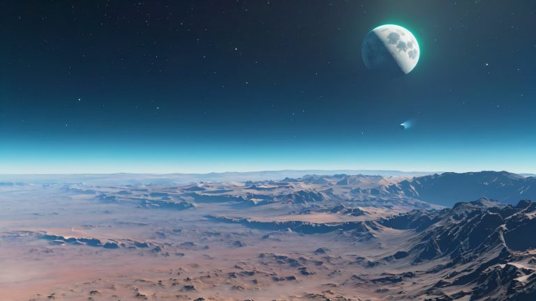 stunning earth moon 4k wallpaper cosmic viewpoint scaled