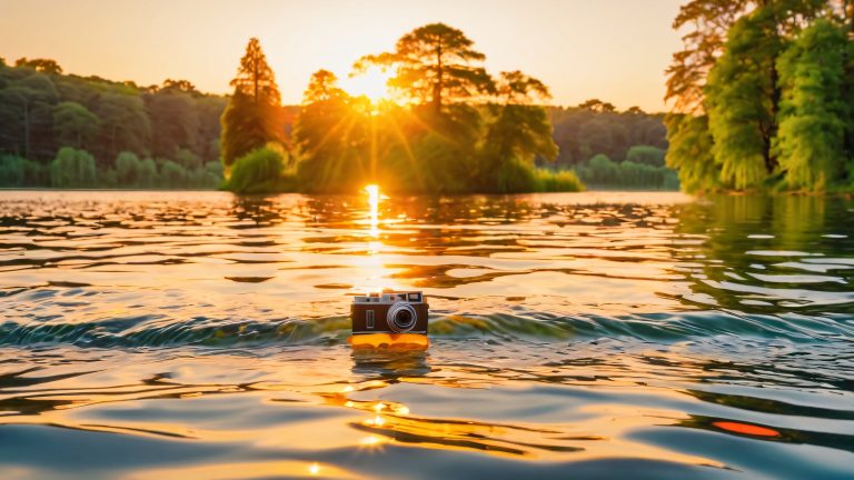 sunsets serenade tranquil waters scaled