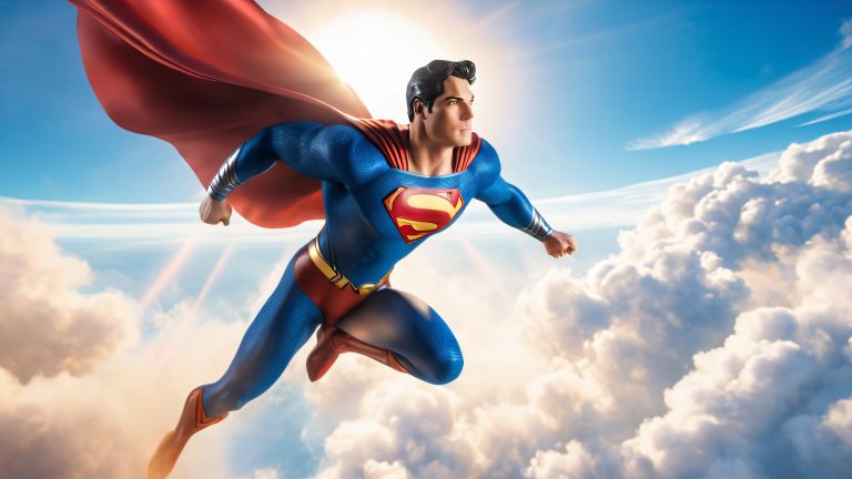 superman cosmic flight scaled