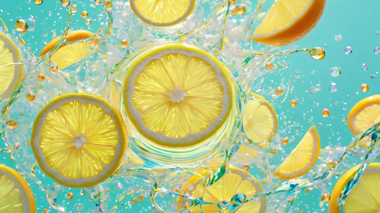 surreal lemonade vortex 4k wallpaper scaled