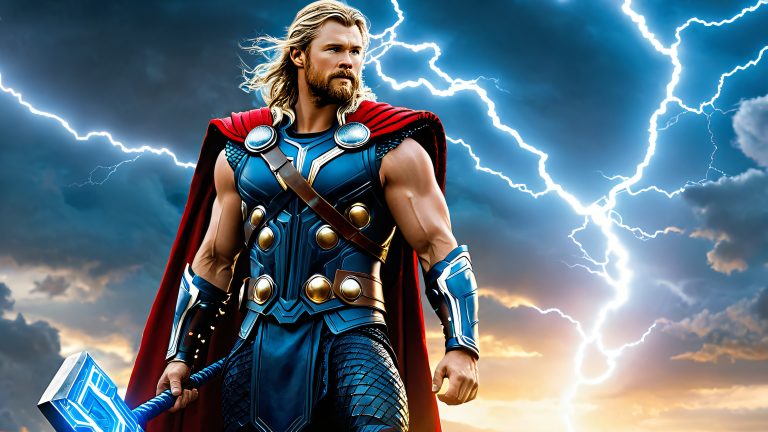 thor heroic battle 4k wallpaper scaled