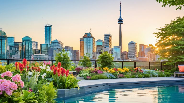 toronto rooftop oasis 4k wallpaper scaled