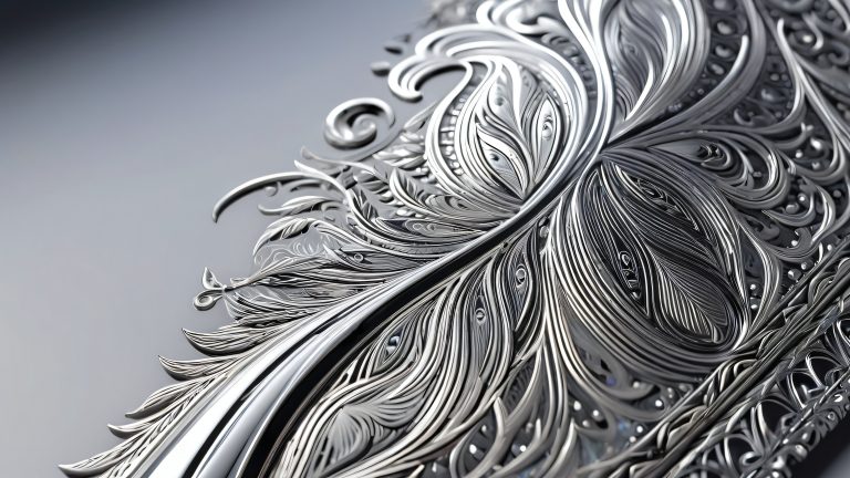 tribal chrome tattoo wallpaper y2k design scaled