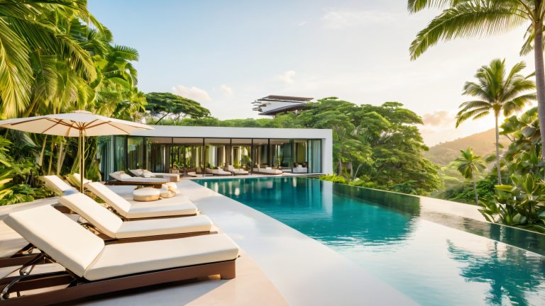 tropical resort oasis scaled