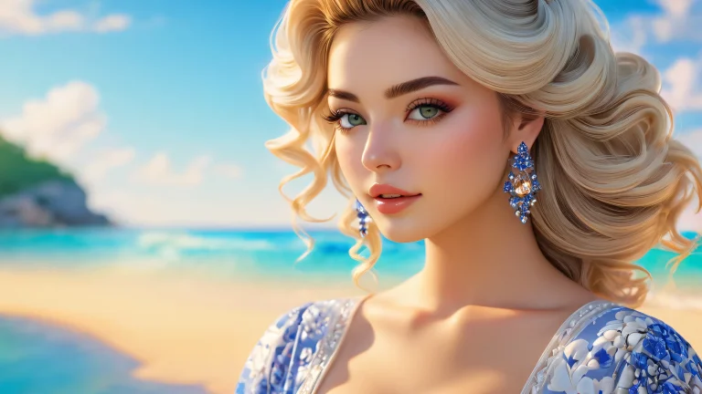 A stunning cityscape with intricate details and vibrant colors.