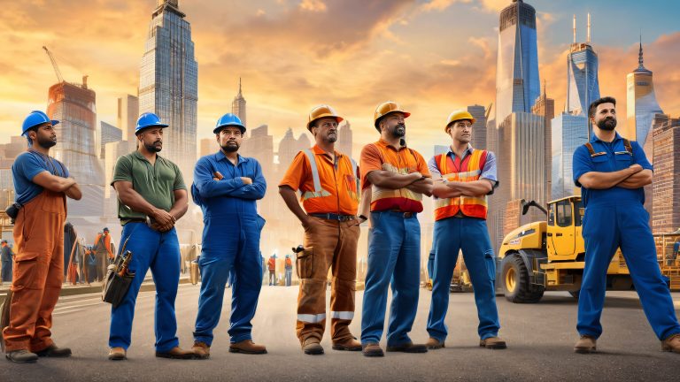 united front blue collar workers unite 4k wallpaper scaled