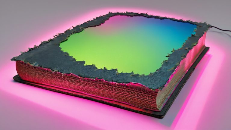 unraveling reality distressed book wallpaper 4k cyber delight scaled