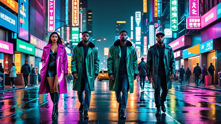 urban nightscape wallpaper 4k cityscape neon lights scaled