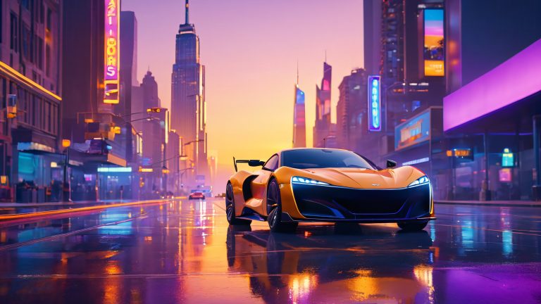 urban oasis majestic cityscape 4k wallpaper dusk scaled