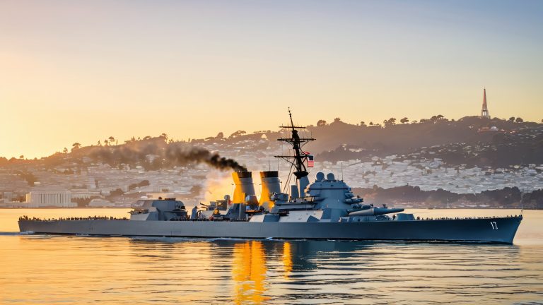uss schroeder warship san francisco bay 4k wallpaper scaled