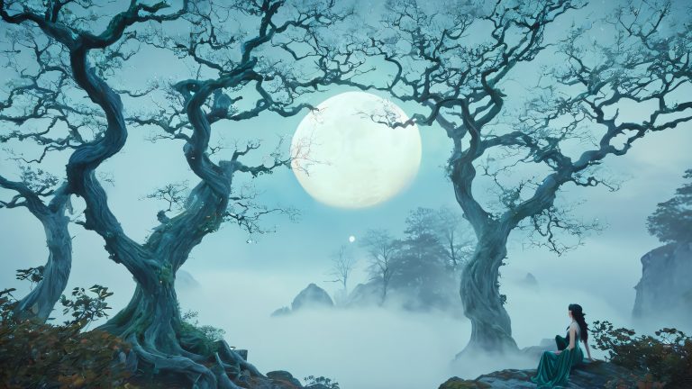 vampire throne mysterious fantasy wallpaper with gemstone rings scaled