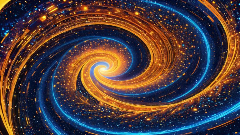 vibrant code vortex 4k desktop wallpaper scaled