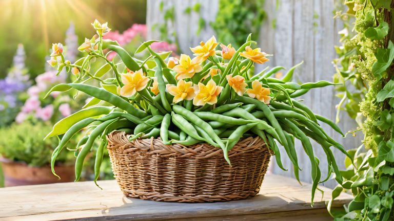 vibrant green bean basket nature delight scaled