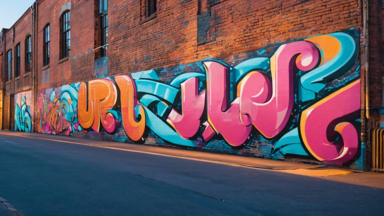 vibrant typography mural urban city street art wallpaper scaled