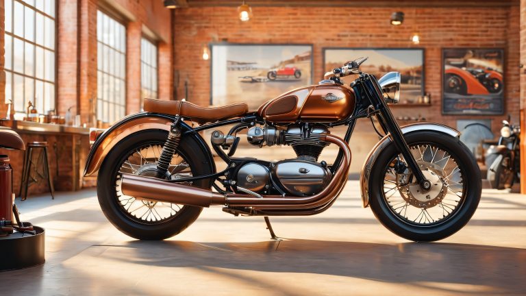 vintage cafe motorcycle wallpaper scaled