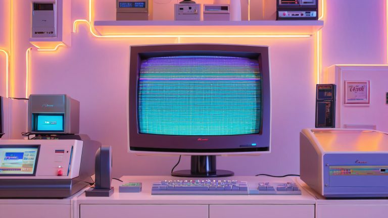 vintage computer showplace 4k wallpaper scaled