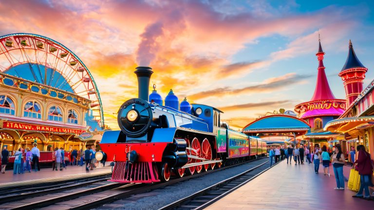 vintage train station scene scaled