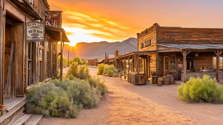 western ghost town wallpaper 4k cowboy scaled