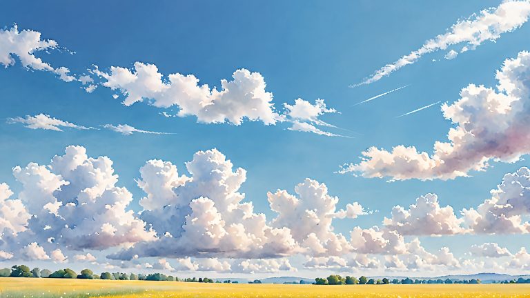 whimsical 4k wallpaper serene sky clouds scaled